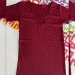 تیشرت قواره دار ضربدری عمده (پک 6 عددی)