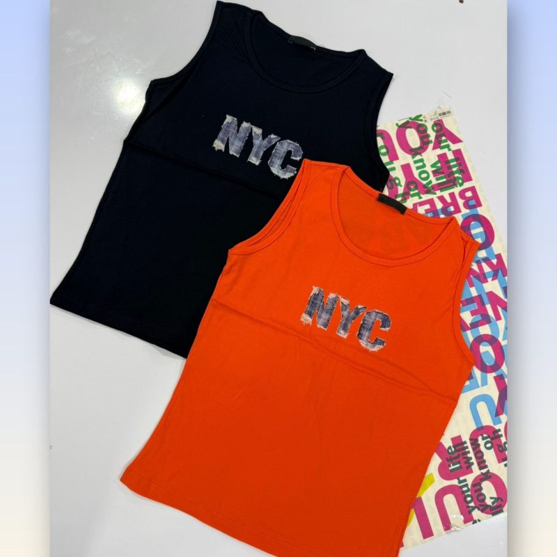 تاپ فول قواره چاپNYC عمده (پک 4 عددی)