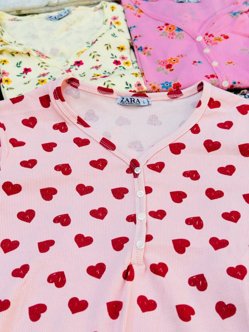 ست تیشرت و‌شلوار ZARA عمده (پک 6 عددی)