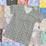 تیشرت یقه هفت ZARA عمده (پک 6 عددی)