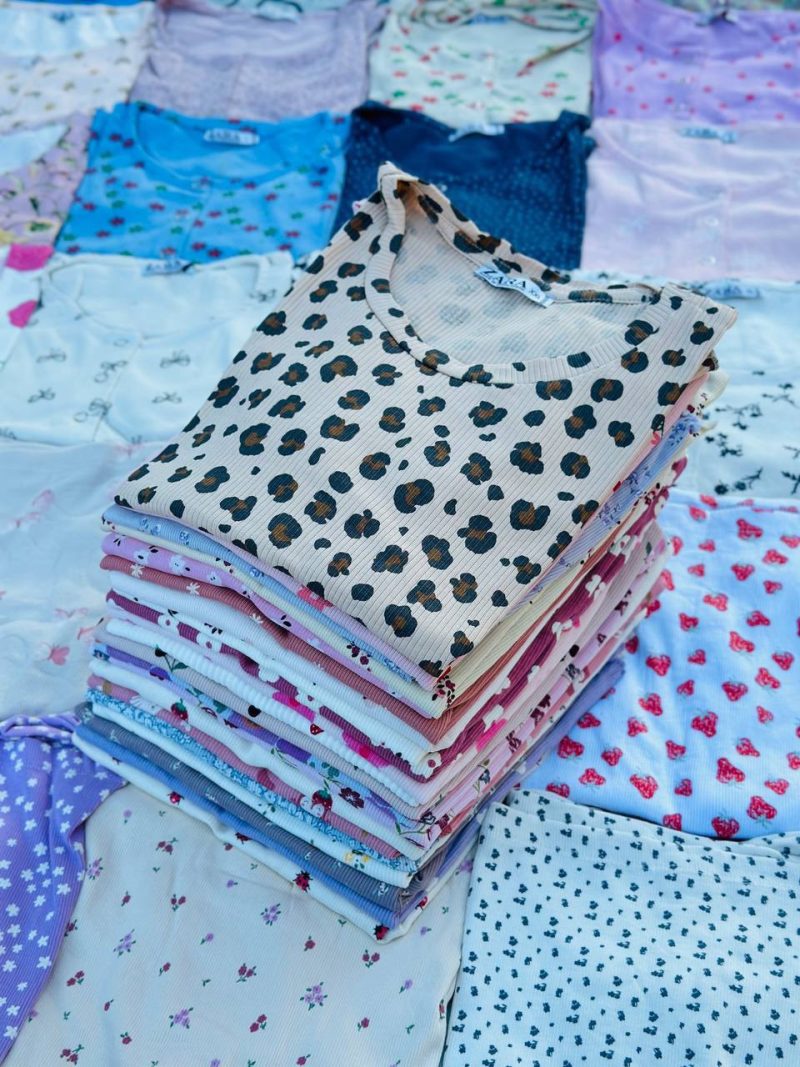 کراپ ZARA مدل چیندار عمده (پک 6 عددی)