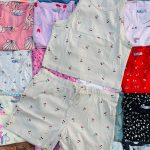 ست کراپ شورتک ZARA عمده (پک 6 عددی)