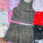 ست کراپ شورتک ZARA عمده (پک 6 عددی)