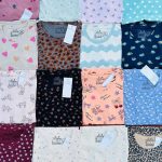 تیشرت یقه گرد H.M عمده (پک 6 عددی)