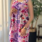 سارافن زیبای ساتین عمده (پک 4 عددی)