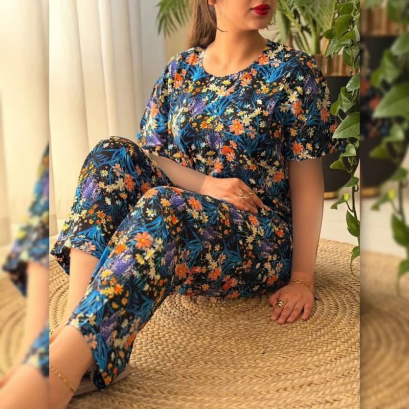 ست تیشرت شلوار سپیده عمده (پک 3 عددی)