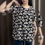 تیشرت بیگ سایز پریا عمده (پک 4 عددی)