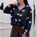 شومیز جلو گره پروانه عمده (پک 4 عددی)