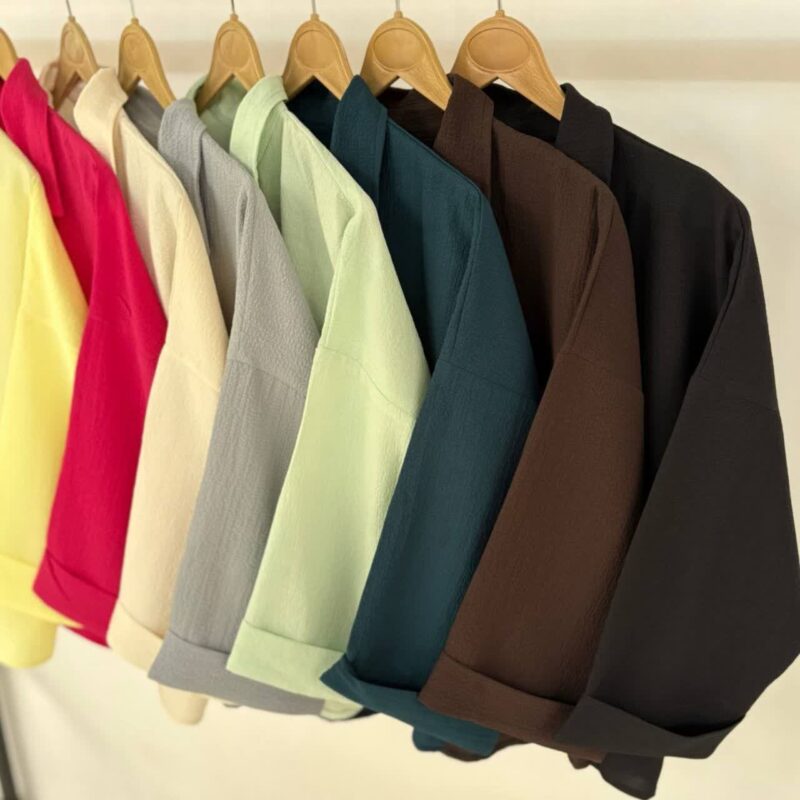مانتو باکسی شیوا عمده (پک 4 عددی)