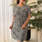 پیراهن بلند زیبای رز عمده (پک 4 عددی)