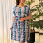 پیراهن بلند زیبای رز عمده (پک 4 عددی)