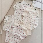 ست تاپ شورتک ZARA عمده (پک 6 عددی)