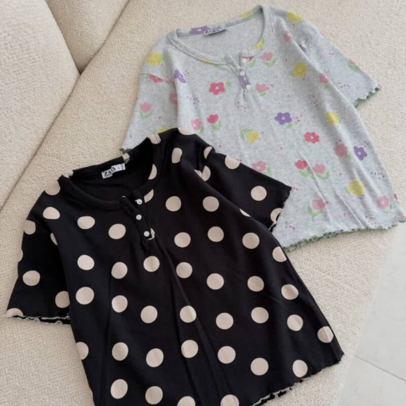 کراپ ZARA پایین چیندار عمده (پک 6 عددی)
