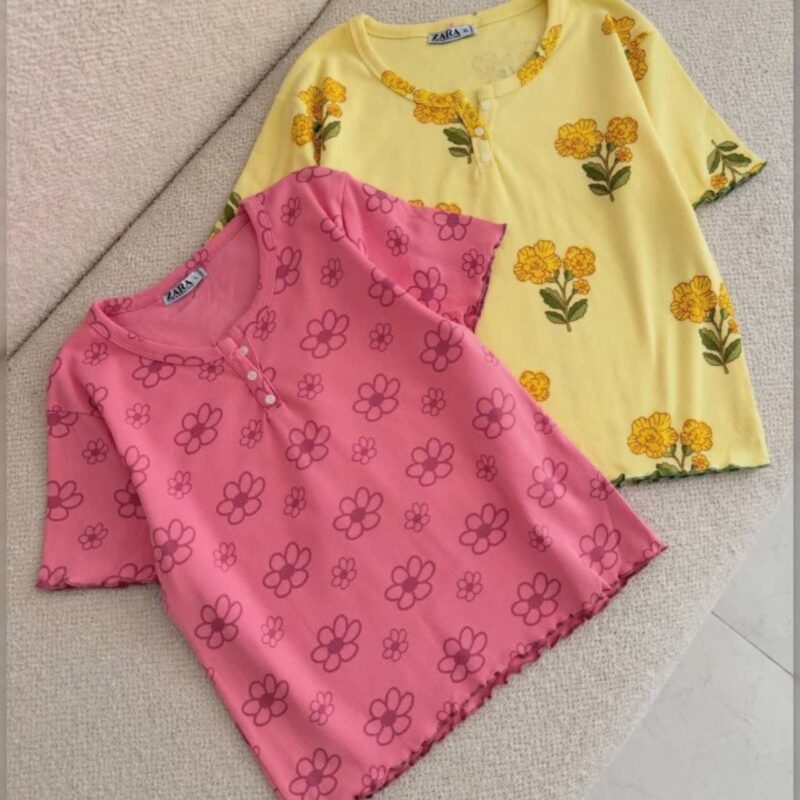 کراپ ZARA پایین چیندار عمده (پک 6 عددی)