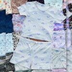 ست کراپ و  شورتک ZARA عمده (پک 6 عددی)
