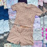 ست کراپ و  شورتک ZARA عمده (پک 6 عددی)