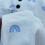 تیشرت یقه گرد ZARA دکمه چوبی عمده (پک 6 عددی)