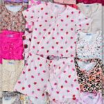 ست کراپ و‌ شورتک zara عمده (پک 6 عددی)