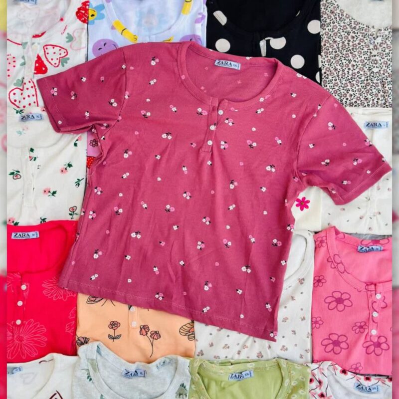 کراپ ZARA قواره دارعمده (پک 6 عددی)