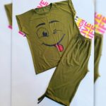 ست تاپ و شلوارک قواره دار عمده (پک 6 عددی)