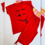 ست تاپ و شلوارک قواره دار عمده (پک 6 عددی)