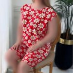ست نیم استین و شلوارک نازنین (پک 3 عددی)