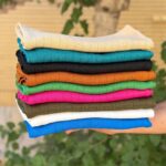 تاپ بافت یقه دلبر عمده (پک 9 عددی)