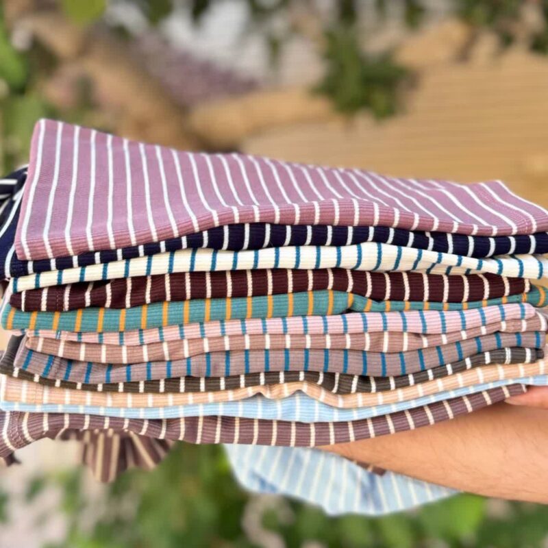 تاپ یقه خشتی عروسکی عمده (پک 6 عددی)