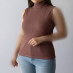 تاپ بیسیک یقه ۵ سانت عمده (پک 6 عددی)