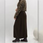 ست بلوز و سارافون پلنگی عمده (پک 2 عددی)