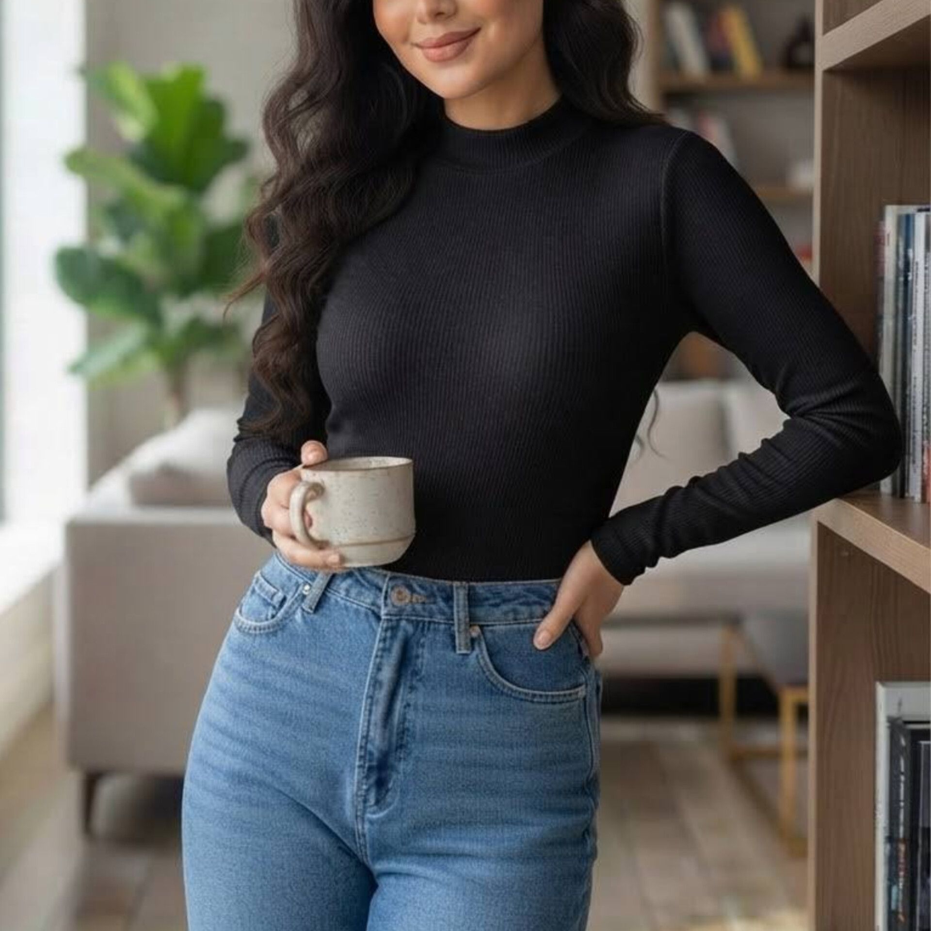 بادی بیسیک یقه ۳ سانت عمده (پک 5 عددی)