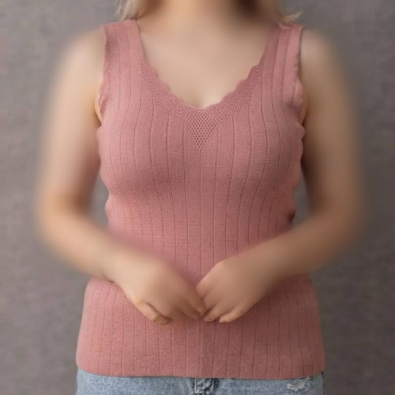 تاپ بافت یقه دلبر عمده (پک 5 عددی)