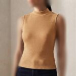 تاپ بیسیک یقه ۵ سانت عمده (پک 6 عددی)