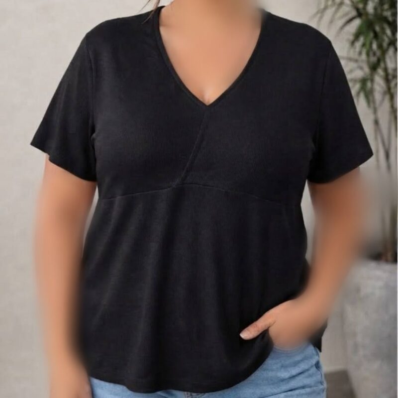 تیشرت قواره دار چپ و راستی عمده (پک 6 عددی)