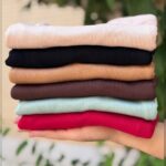 تیشرت بیسیک فول قواره (پک 6 عددی)