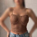 نیم تنه کاپدار زنجیری عمده (پک 6 عددی)