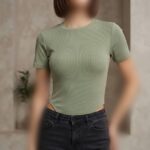 بادی بیسیک نیم استین عمده (پک 6 عددی)