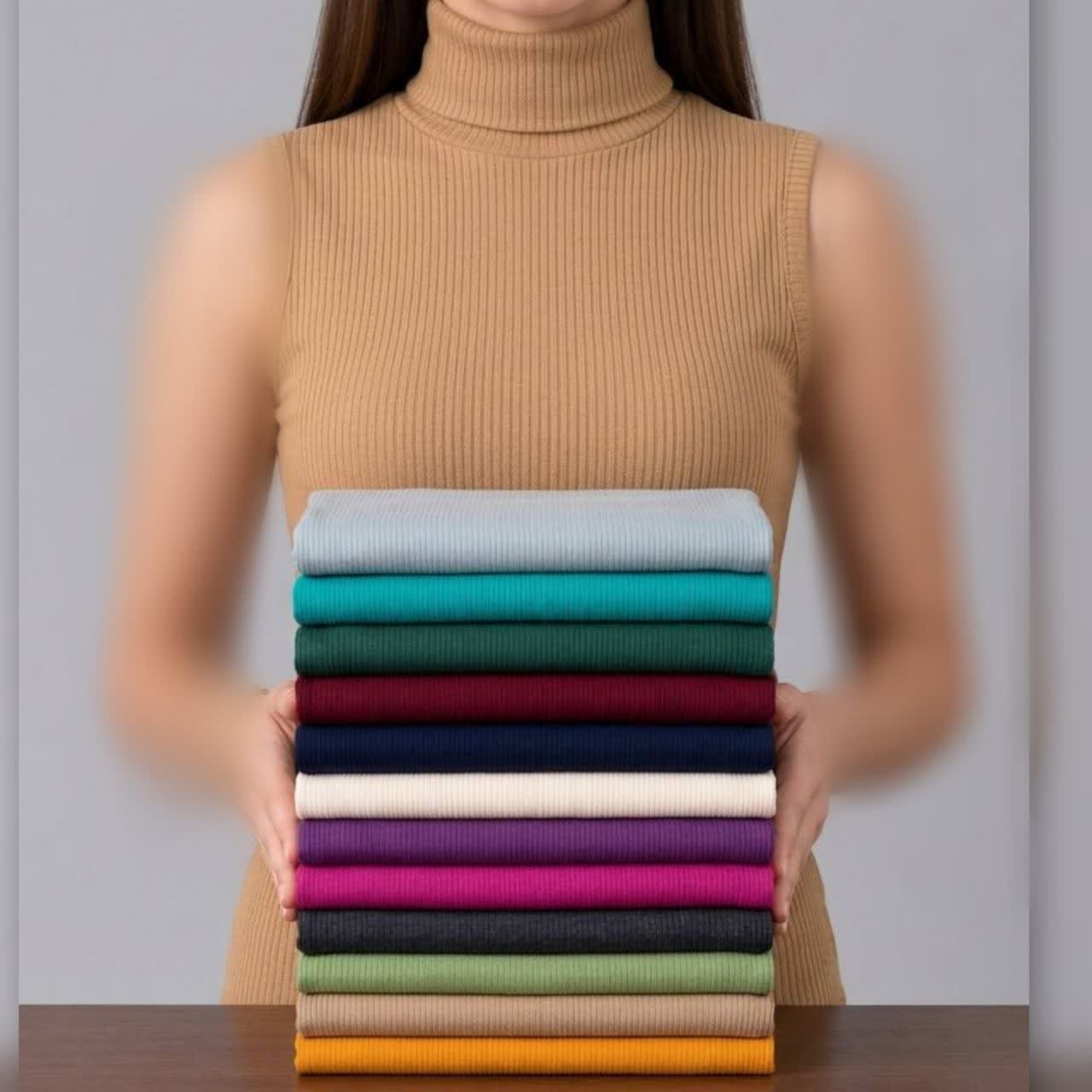 تاپ حلقه ای یقه اسکی (پک 6 عددی)